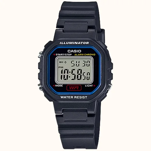 Ceas electronic Casio Classic LA-20WH-1C, carcasa plastic, bratara plastic