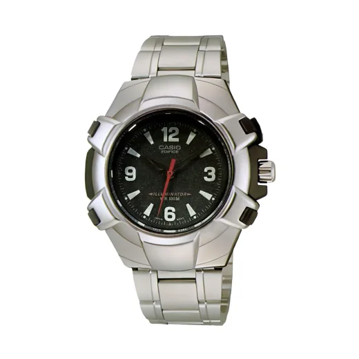 Ceas quartz Casio Edifice EF-100-1B 10 ATM, carcasa otel inoxidabil