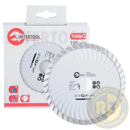 Instrument 16 — 18 % Turbo 125 x 2 4 mm 125 mm Intertool