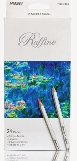 Creioane colorate Marco 24 (7100-24) STR20952, set 24 culori (7100-24) STR20952 Karandashi Tsvetnye Marco, set 24