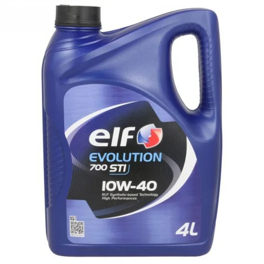 Ulei de motor Elf Evolution 700 STI 10W40 4 (Elf10W40sti4), 4 l