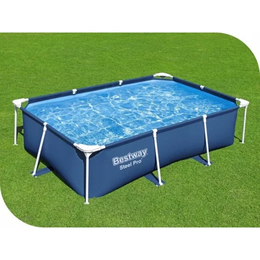 Piscina cu cadru Bestway 56411 Steel Pro 300x201 cm 66 cm 3300 9200297, 3300 l