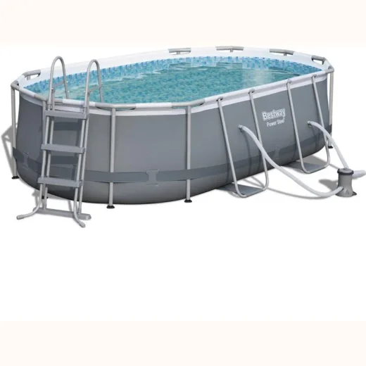 Piscina cu cadru Bestway 56620 Power Steel 427x250 cm 100 cm 7250 9200179, 7250 l