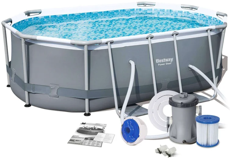 Piscina cu cadru Bestway Power Steel 305x84 (5614A)