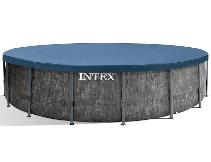 Piscina cu cadru Intex Prism Frame «Greywood» 457x122 (26742)